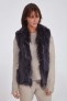 Gilet en cuir pour femme Sélection Cesare Nori 01002L
