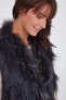 Gilet en cuir pour femme Sélection Cesare Nori 01002L