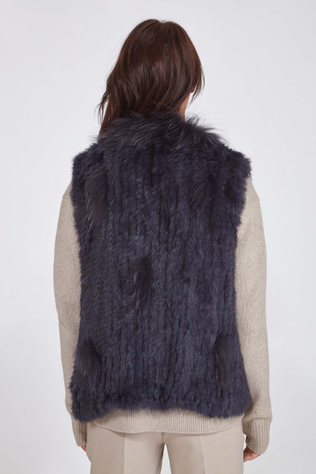Gilet en cuir pour femme Sélection Cesare Nori 01002L