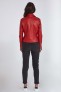 Blouson et veste cuir pour femme Serge Pariente CITY GIRL Rouge