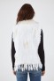 Manteau en fourrure pour femme Sélection Cesare Nori 01001L Blanc