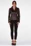 Blouson et veste cuir pour femme Sélection Cesare Nori H12-28 marron