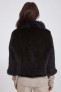Manteau en fourrure pour femme Sélection Cesare Nori 03007V Noir