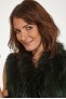 Manteau en fourrure pour femme Sélection Cesare Nori 01002L Vert sapin