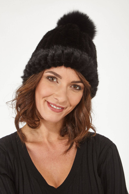 BONNET VISON Noir
