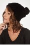 Accessoires Sélection Cesare Nori BONNET REX Noir