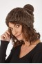Accessoires Sélection Cesare Nori BONNET REX Taupe