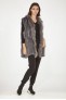 Manteau en fourrure pour femme Sélection Cesare Nori 01004L Gris