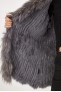 Manteau en fourrure pour femme Sélection Cesare Nori 01004L Gris