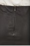 Pantalon cuir, jupe en cuir Ventcouvert JUPE MARION Noir