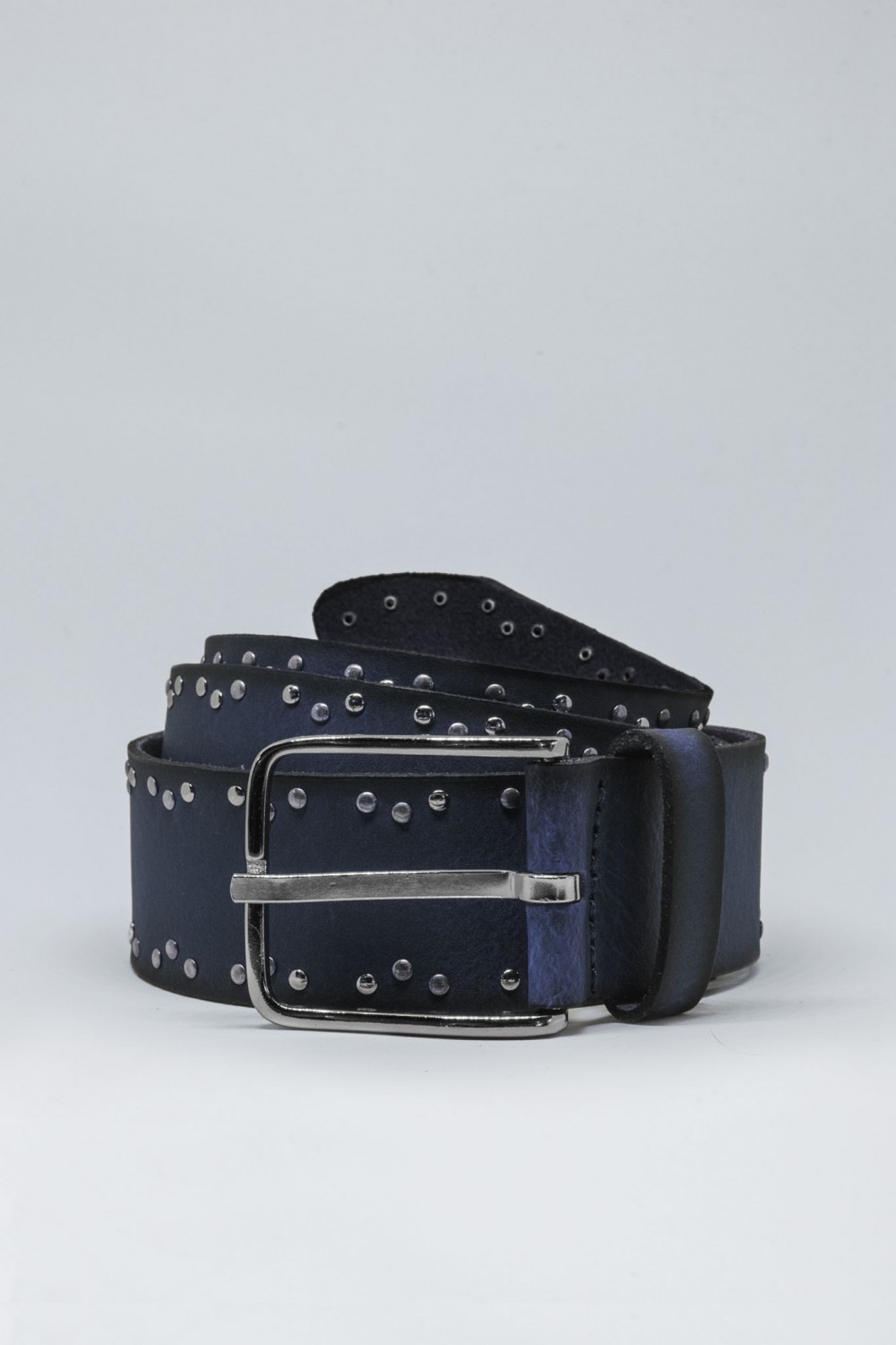 Ceintures en Cuir Vanzetti V5619A6781 Bleu jean's