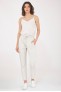 Blouson et veste cuir pour femme Oakwood GIFT Blanc