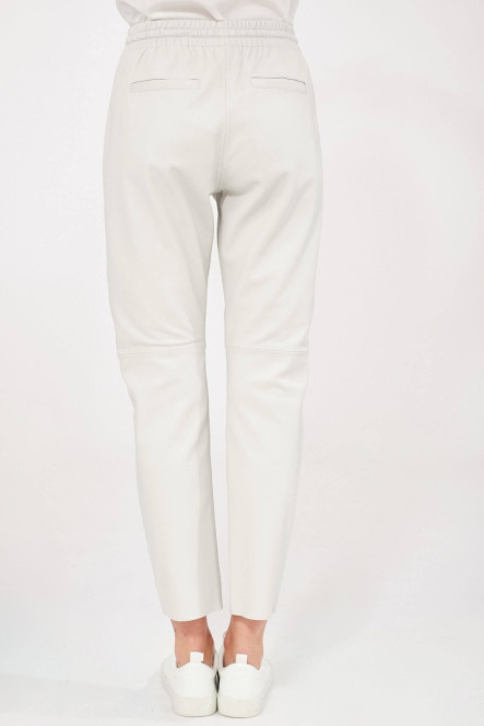 Blouson et veste cuir pour femme Oakwood GIFT Blanc