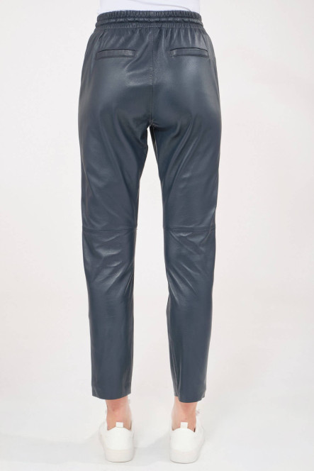 Blouson et veste cuir pour femme Oakwood GIFT Bleu