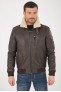 Blouson et veste cuir pour homme Giorgio & Mario RAFAEL Marron