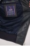 Blouson en cuir pour homme Patrouille de France - Redskins GUN PALOMA Navy