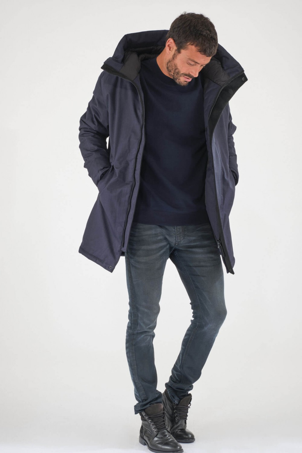 Textile pour Homme Nobis PIERRE Marine