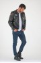 Blouson et veste cuir pour homme 24h Le Mans IRON LE MANS Noir