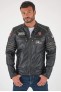 Blouson et veste cuir pour homme 24h Le Mans IRON LE MANS Noir