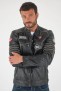 Blouson et veste cuir pour homme 24h Le Mans IRON LE MANS Noir