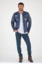 Blouson et veste cuir pour homme 24h Le Mans IRON LE MANS Royal blue