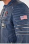 Blouson et veste cuir pour homme 24h Le Mans IRON LE MANS Royal blue