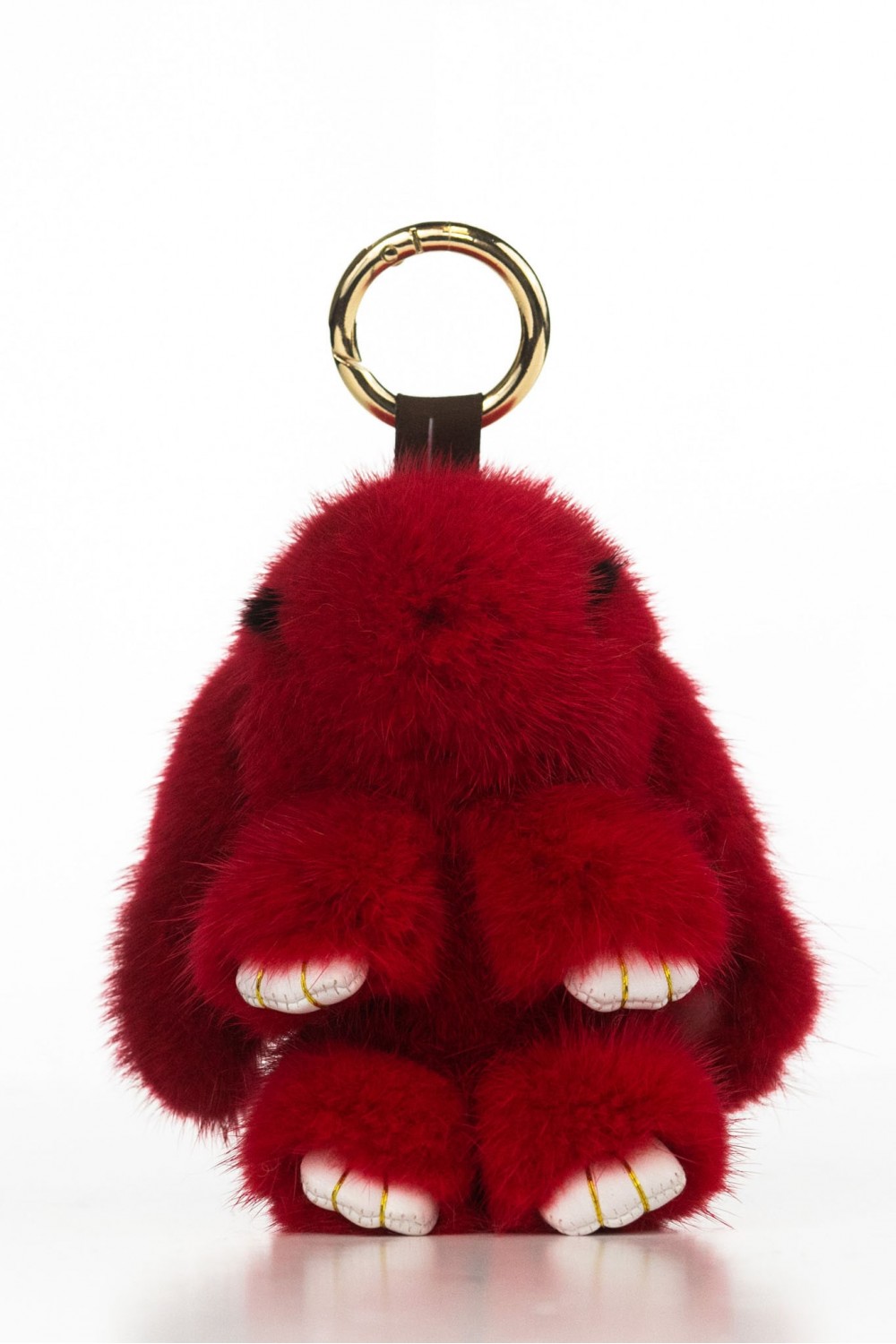 Accessoires Cesare Nori PORTE CLES LAPIN REX Rouge