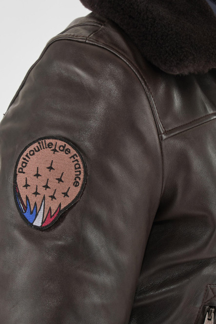 Aviateur, Bombardier Patrouille de France - Redskins RAFAL YCON Marron