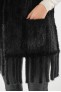 Accessoires Cuir et Fourrure Sélection Cesare Nori 04011V Etole vison noir