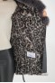 Manteau en fourrure pour femme Intuition ELISA Noir Leo
