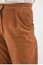Pantalon en cuir Giorgio & Mario BARBADE Tabac