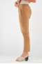 Pantalon en cuir Oakwood GIFT VELOURS Tan
