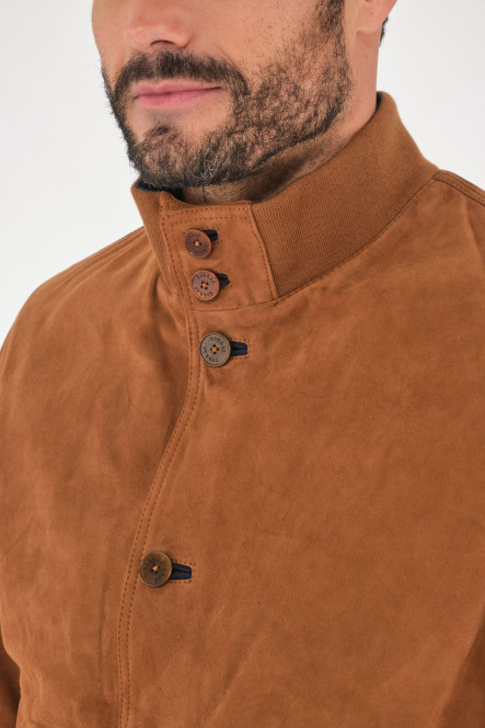 Blouson Daim Homme Torras D89959 Camel