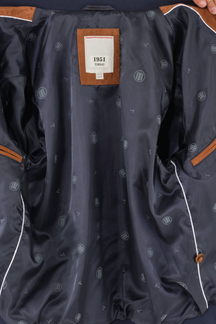 Blouson Daim Homme Torras D89959 Camel