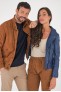 Blouson Daim Homme Torras D89959 Camel