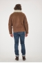 KYLIAN JACKET SHEARLING Marron
