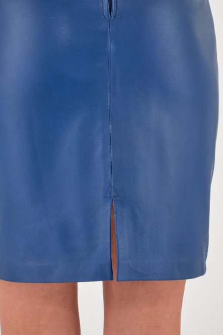 BASIC JUPE Bleu électrique