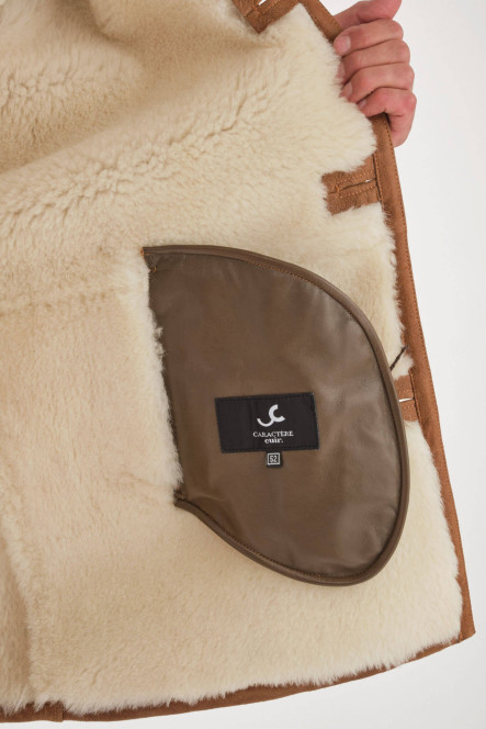 ICON JACKET SHEARLING Gold