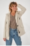 Parka femme avec capuche Blonde N°8 couleur blanc cassé ASPEN COURT 515 Milk 51