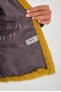 Gilet renard jaune moutarde sans manche