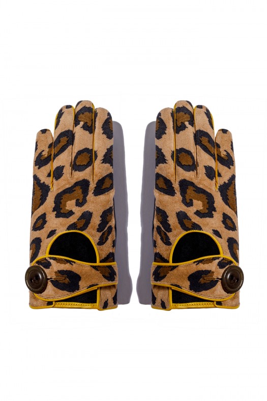 GANTS AUTO PANTH T DS Leopard/Noir