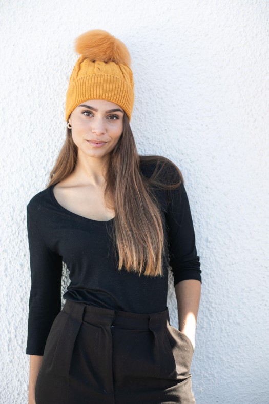 BONNET 06034 Mustard