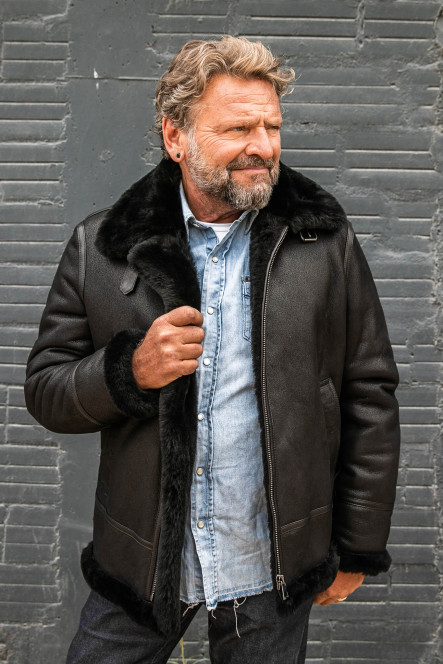 AUGUSTE ICON BOMBARDIER Noir