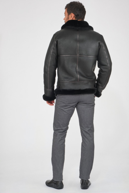 AUGUSTE ICON BOMBARDIER Noir