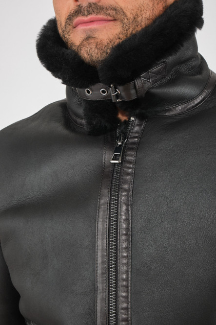AUGUSTE ICON BOMBARDIER Noir