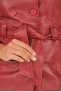 VALENTINE CLASSIC TRENCH COAT Rouge