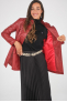 VALENTINE CLASSIC TRENCH COAT Rouge