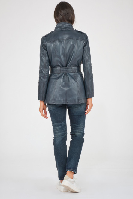 VALENTINE CLASSIC TRENCH COAT Marine