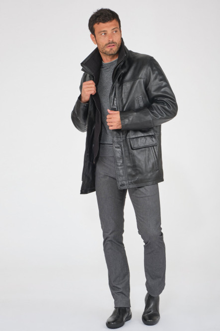 GUY ON JACKET CLASSIC Noir