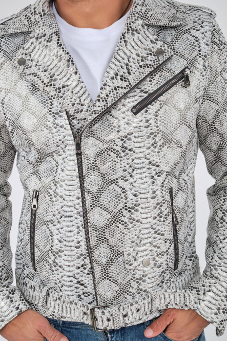 ADRIANO Snake Blanc